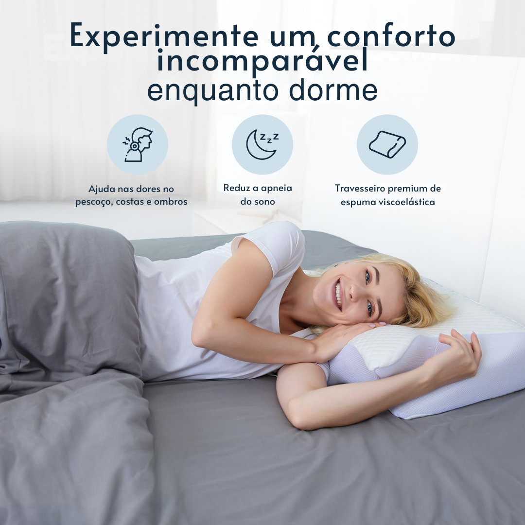 Travesseiro Premium para Alívio da Dor