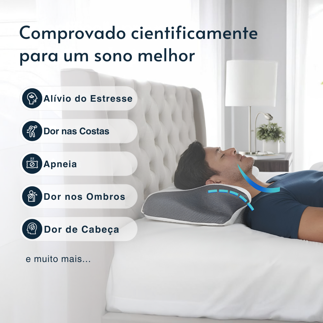 Travesseiro Premium para Alívio da Dor